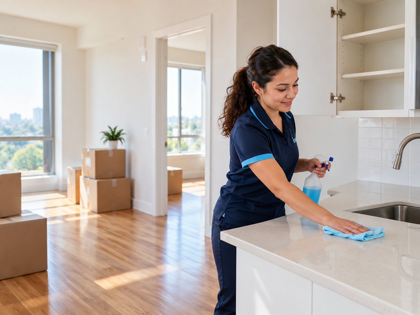 Home Professional move-in or move-out cleaning